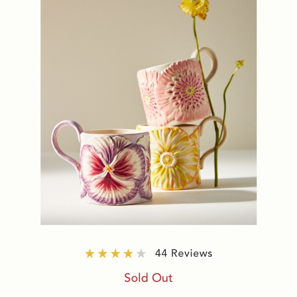 SPECIAL PRICING ๐ฅ Lily pad Mug Yellow - Picture 9 of 11